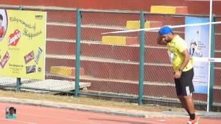 Javelin Throw Devender Singh Throw 19th National Federation Cup Sr. Athletics Championships 2015,