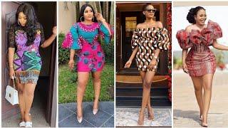 Ankara Fashion Styles Pictures | Latest Ankara Short Gown Styles 2021