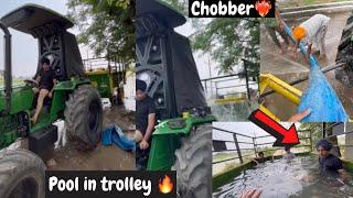 Chobber // Pool in trolley// john deere ️‍