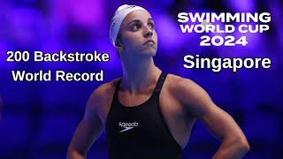 Regan Smith 200 Backstroke World Record, Singapore