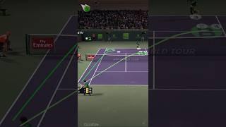 Federer's Winning Strategy: Perfect Slice Against Kyrgios | 2017 Miami Open  #tennis #federer