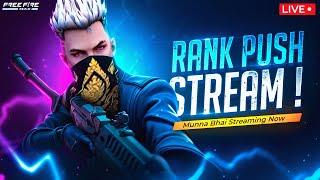 Grandmaster Live Rank Push Free Fire Telugu  - Munna Bhai is Live  - Telugu Gaming Live #MBG