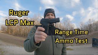 Ruger LCP Max (Ammo Test)