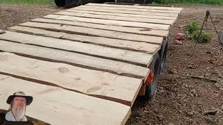 Building a new deck for my sawmill