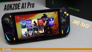 AOKZOE A1 Pro: World's 1st 7840U Gaming Handheld