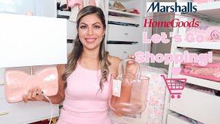 Shop with me! Pink Finds at Marshalls & Homegoods | FABIOLAG