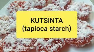 Kutsinta (gawa sa Tapioca Starch /cassava)