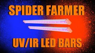 SPIDER FARMER UV/IR LED LIGHT BARS