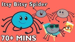 Itsy Bitsy Spider and More | Nursery Rhymes by Mother Goose Club Playhouse!