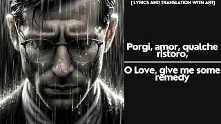 Le Nozze di Figaro: Porgi amor (English lyrics and art)