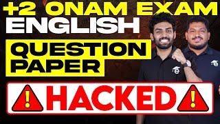 Plus Two Onam Exam English | 100% Sure Question | Eduport