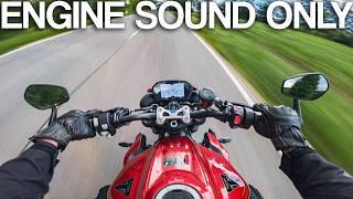 Triumph Street Triple RS sound [RAW Onboard]