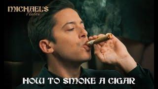 Learn To Smoke A Cigar In Just 3 Minutes