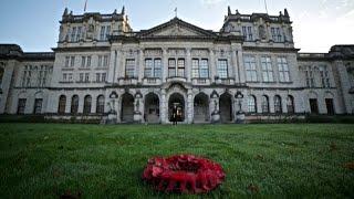 Cardiff University Remembrance Event 2023 - Diwrnod y Cadoediad 2023 Prifysgol Caerdydd