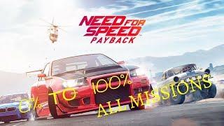 تختيم نيد فور سبيد بايباك (كل المراحل) |Need For Speed Payback All Mission completion