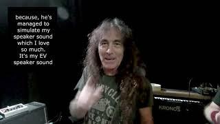 Steve Harris Behind the Scenes: British Lion Rehearsal