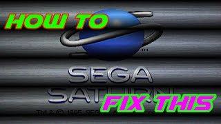 Sega Saturn How To Fix Horizontal Lines