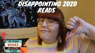 DISAPPOINTING BOOKS READ IN 2020