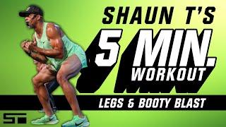 Shaun T 5 Minute Workout Legs and Booty Blast