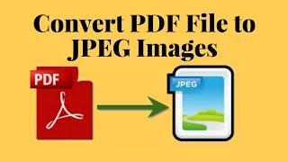 How to convert pdf file to jpeg images?