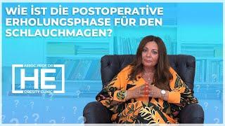 Wie ist die postoperative Erholungsphase für den Schlauchmagen?