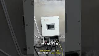 solar hybrid inveter system #solar #solarsystem #s #solarpower #solarenergy #energystorage #power