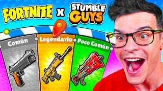 Stumble Guys Decide Mi Partida de FORTNITE!