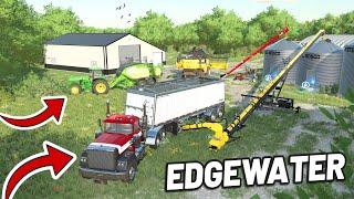 WELCOME TO EDGEWATER! | Farming Simulator 22 - Episode 1