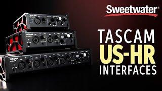 TASCAM US-HR USB High Resolution Audio Interfaces Overview