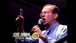 José Anibal (PSDB) - "Graças ao Doutor Aniba" - Horário Eleitoral Senador SP 2002