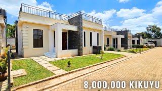 COME SEE THE LUXURIOUS KSH. 8,000,000 KIKUYU BUNGALOW OF THIS YOUNG COUPLE ️ Flat ROOFED