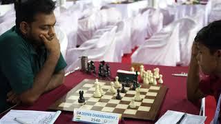 Final moments of GM Deepan Chakkravarthy showing immaculate technique in rook endgame