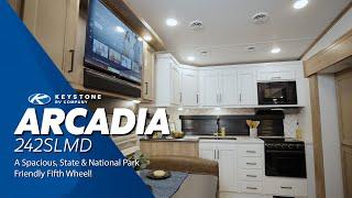 Arcadia Super Lite 242SLMD - A Spacious, State & National Park Friendly Fifth Wheel!