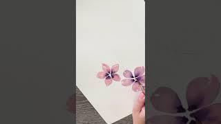 Designing a wallpaper                      #wallpaperideas #watercolor #floralwallpaper