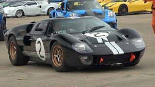 1966 Ford GT40 MK2 BRUTAL V8 SOUND!