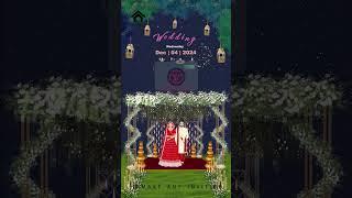 BEST TRENDING WEDDING INVITATION PROJECT |  Free premier pro Project #trending P48