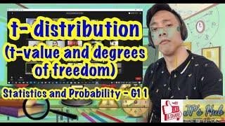 t-distribution (t-value and degrees of freedom) - Statistics and Probability