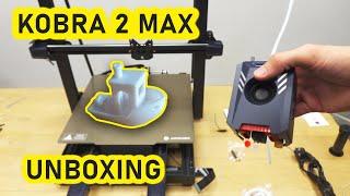 3D Printer - Anycubic Kobra 2 MAX  |  Unboxing, Setup & Test