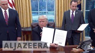 Trump withdraws US from TPP deal