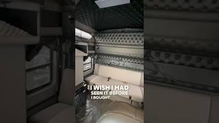 First time I see Kenworth W900 2025 interior with the large truck studio sleeper.