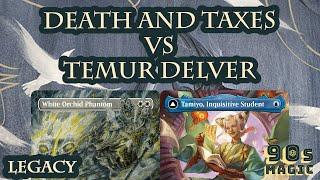 Death and Taxes vs Temur Delver [MTG Legacy]