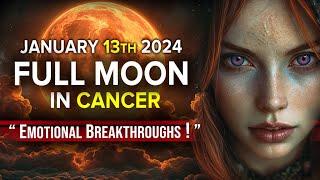 January Full Moon 2025 Brings MASSIVE Emotional Breakthroughs ! ( Get Ready )