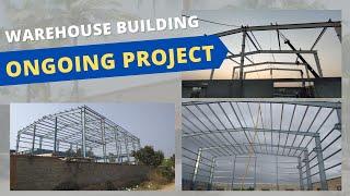 Building a Modern Warehouse & Internal Road Construction by DMW Infra - Ongoing Project