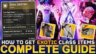 Destiny 2 How To Get Exotic Class Items EASY! - Ultimate Guide / Dual Destiny Exotic Mission Guide