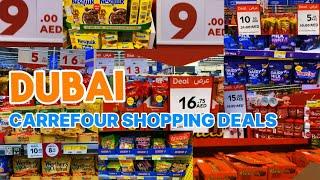 4K Dubai Super Sale! Carrefour Grocery Shopping with Prices | Balikbayan Box | Chocolates Deals