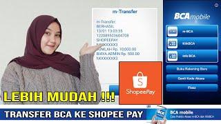 ISI SALDO SHOPEE PAY LEWAT BCA MOBILE | HEBY DELL