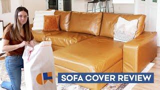 Revive Your old Sofa with NEW Slipcovers | Comfort Works Review by @Brogantics | THA #13