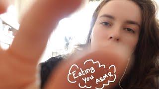 ASMR | Eating Your Face (mouth sounds, hand movements)
