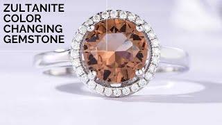 Zultanite Color Changing Gemstone Rings