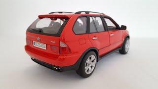 Cinematic Shots of BMW X5 | 1:18 Diecast Model by Welly - Interior & Exterior